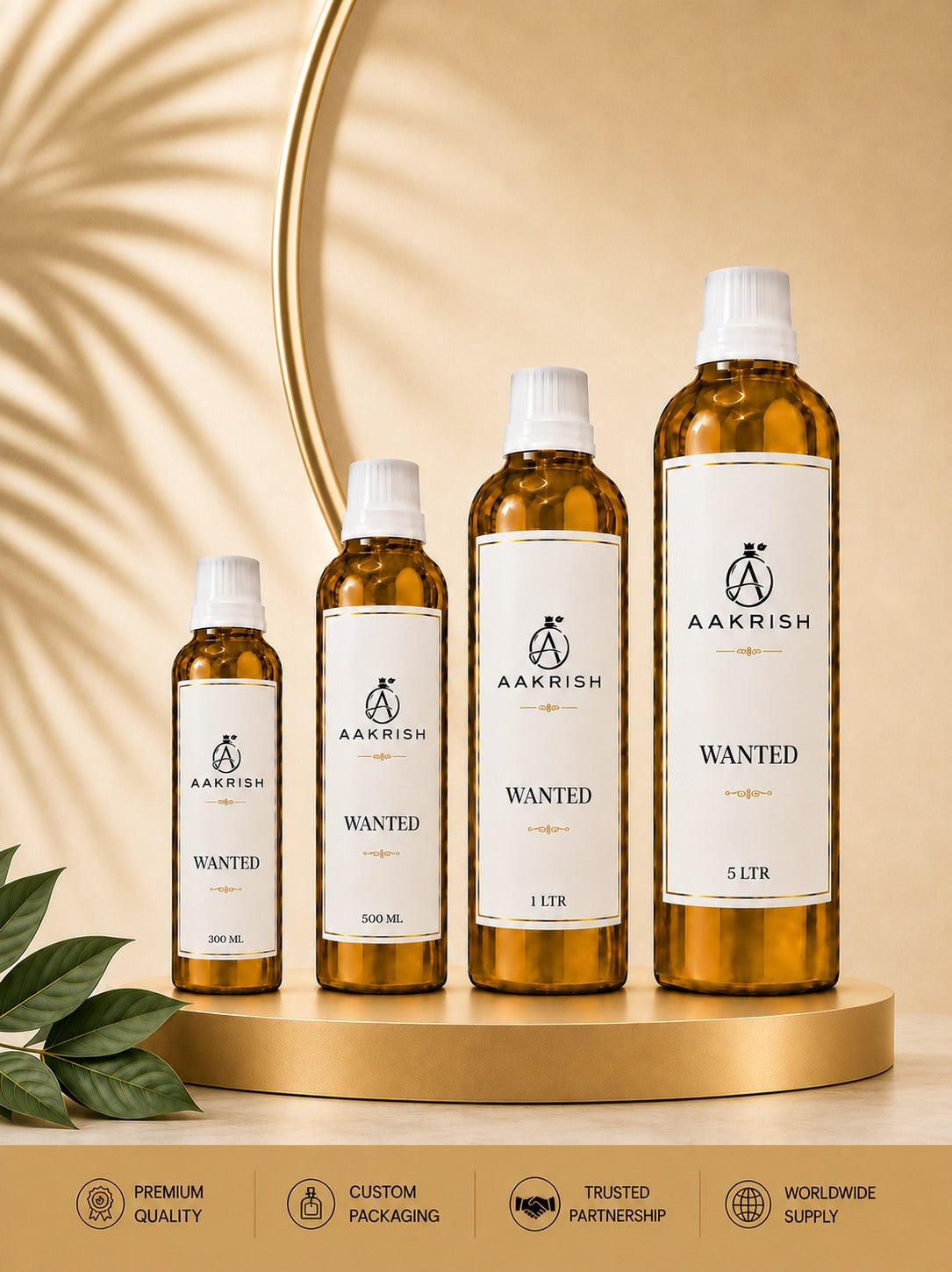 AAKRISH Wanted Premium Perfume B2B Wholesale