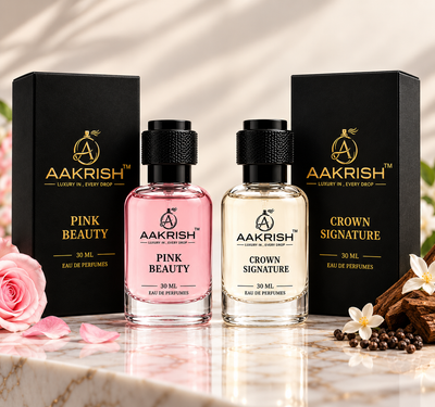 AAKRISH BESTSELLING PINK BEAUTY & CROWN SIGNATURE 30ML COMBO