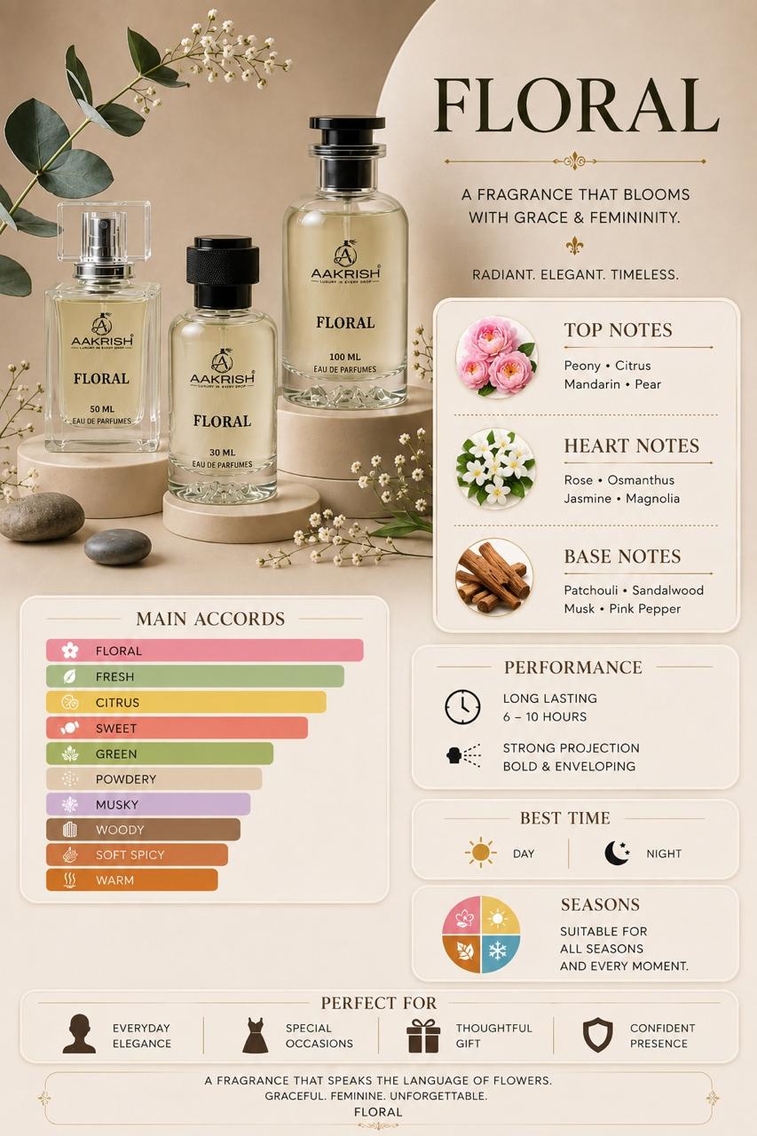 Floral Eau de Parfum for Women